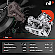 APBC1859 Rear Passenger Side Brake Caliper with Bracket, Sold Individually