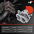 APBC1892 Rear Passenger Side Brake Caliper with Bracket, Sold Individually