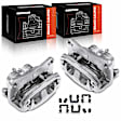 APBC1981 Front Disc Brake Caliper Assembly with Bracket, 2-Wheel Set