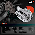 APBC1981 Front Disc Brake Caliper Assembly with Bracket, 2-Wheel Set
