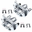 APBC1986 Rear Brake Caliper with Bracket, 2-Wheel Set