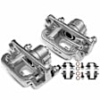 APBC2005 Rear Brake Caliper with Bracket, 2-Wheel Set