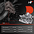 APBC2098 Rear Brake Caliper with Bracket, 2-Wheel Set