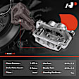 APBC2114 Front Driver Side Brake Caliper with Bracket, Sold Individually