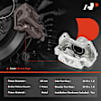 APBC2269 Front Brake Caliper with Bracket, 2-Wheel Set