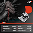 APBC2304 Rear, Driver Side Brake Caliper, Sold Individually