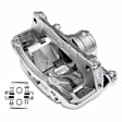 APBC2417 Front Driver Side Brake Caliper with Bracket, Sold Individually