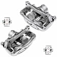 APBC2476 Front Brake Caliper with Bracket, 2-Wheel Set