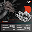 APBC2487 Front and Rear Brake Caliper, 4-Wheel Set