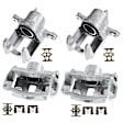 APBC2501 Front and Rear Brake Caliper, 4-Wheel Set