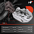 APBC2550 Front, Passenger Side Brake Caliper, Sold Individually