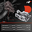 APBC2605 Front Driver Side Brake Caliper with Bracket, Sold Individually