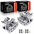 APBC2838 Rear Brake Caliper with Bracket, 2-Wheel Set