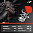 APBC2880 Rear Brake Caliper, 2-Wheel Set