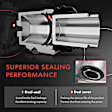APBC3000 Front Driver Disc Brake Caliper with Bracket, Sold Individually