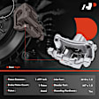 APBC3080 Rear Passenger Side Brake Caliper with Bracket, Sold Individually