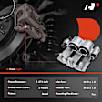 APBC3121 Front, Passenger Side Brake Caliper, Sold Individually