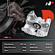APBC3139 Rear, Passenger Side Brake Caliper, Sold Individually