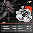 APBC3157 Rear, Driver Side Brake Caliper, Sold Individually