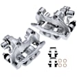 APBC3256 Rear Disc Brake Calipers with Bracket, 2-Wheel Set