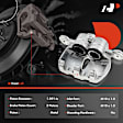 APBC3300 Front, Driver Side Brake Caliper, Sold Individually