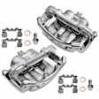 APBC3307 Front Disc Brake Calipers with Bracket, 2-Wheel Set