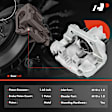 APBC3321 Rear, Driver Side Brake Caliper, Sold Individually