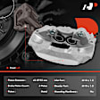 APBC3356 Front, Driver Side Brake Caliper, Sold Individually