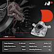 APBC3405 Front Brake Caliper, 2-Wheel Set