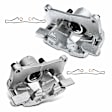 APBC3419 Front Disc Brake Calipers with Bracket, 2-Wheel Set