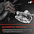 APBC3632 12 Pcs Front & Rear Brake Calipers & Ceramic Brake Pads