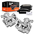 APBC3665 6 Pcs Rear Brake Calipers & Ceramic Brake Pads