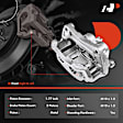 APBC3730 Front & Rear Brake Calipers with Bracket, 4-Wheel Set