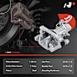 APBC3800 Rear Brake Caliper, 2-Wheel Set