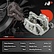 APBC3810 Front Passenger Side Disc Brake Caliper with Bracket, Sold Individually