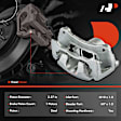 APBC3815 Front Driver Disc Brake Caliper with bracket, Sold Individually