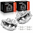 APBC3837 Front and Rear Disc Brake Caliper with Bracket, 2-Wheel Set