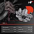 APBC3910 Front & Rear Brake Calipers with Bracket, 4-Wheel Set