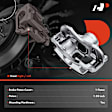 APBC3913 Front & Rear Brake Calipers with Bracket, 4-Wheel Set