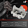 APBC3924 Rear Brake Caliper with Bracket, 2-Wheel Set