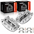 APBC4009 Front Brake Caliper with Bracket, 2-Wheel Set