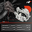 APBC4061 Front Brake Caliper with Bracket, 2-Wheel Set