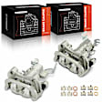APBC4121 Rear Brake Caliper with Bracket, 2-Wheel Set