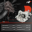 APBC4129 Rear Brake Caliper with Bracket, 2-Wheel Set