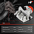APBC4130 Rear Brake Caliper with Bracket, 2-Wheel Set