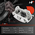 APBC4179 Front Brake Caliper with Bracket, 2-Wheel Set