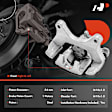 APBC4188 Rear Brake Caliper with Bracket, 2-Wheel Set