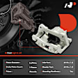 APBC4204 Front Brake Caliper with Bracket, 2-Wheel Set