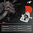 APBC4279 Rear, Driver Side Brake Caliper, Sold Individually