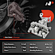 APBC4288 Rear Brake Caliper with Bracket, 2-Wheel Set